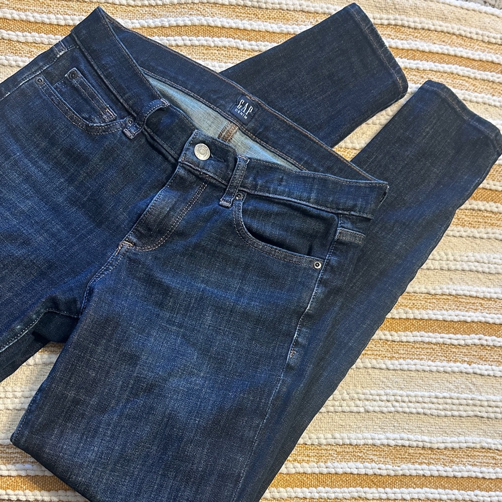 GAP Women's Dark Blue Skinny Jeans